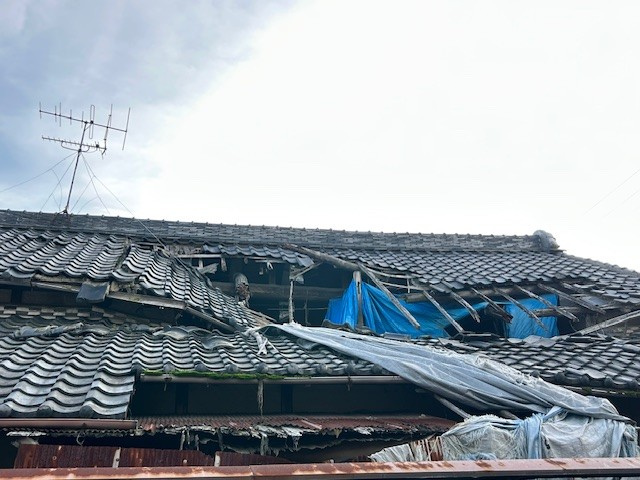 【弥富市不動産売却】倒壊の画像