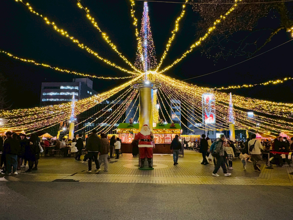 中央公園のクリスマスマーケットで本場の味を満喫！の画像