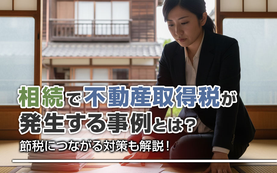 【2026年　岡山市】相続で不動産取得税が発生する事例とは？節税につながる対策も解説！の画像