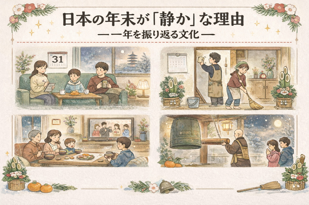 日本の年末が静かな理由〜一年を振り返る文化 の画像