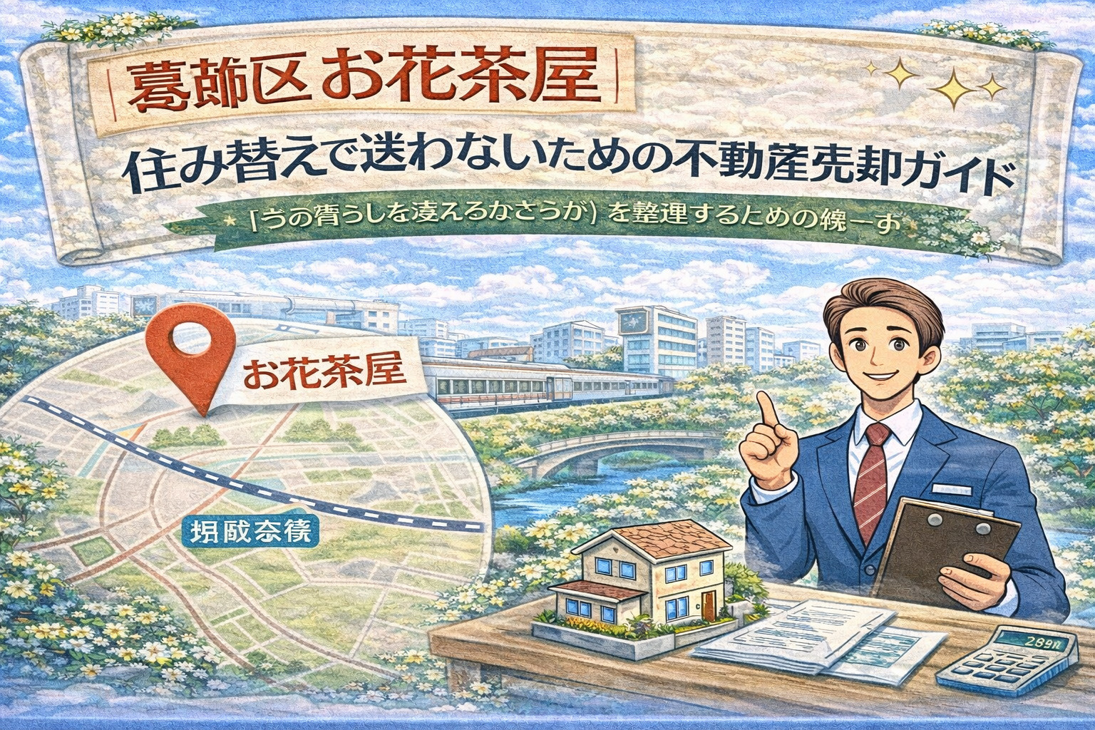 【葛飾区お花茶屋】  住み替えで迷わないための不動産売却ガイド ──「今の暮らしを変えるかどうか」を整理するための第一歩の画像