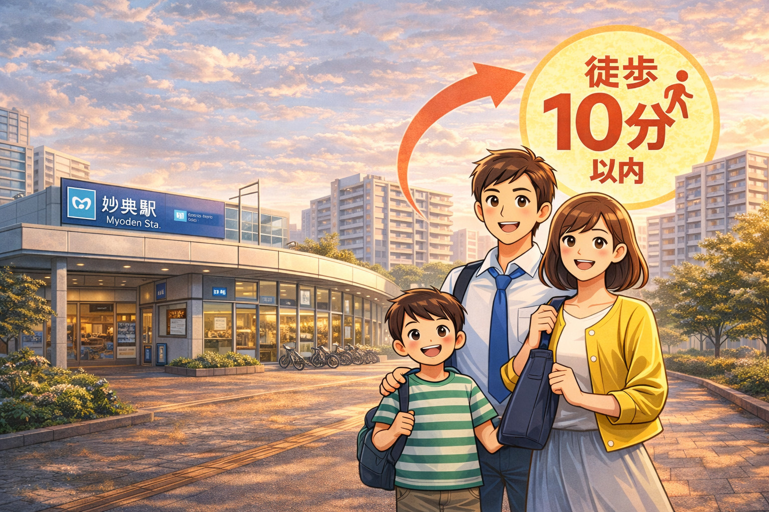 妙典駅徒歩10分以内の賃貸は本当に便利?住んでわかったメリット・デメリットの画像