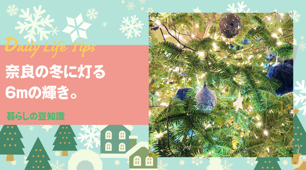 奈良の冬に灯る6mの輝き——ホテル日航奈良、ロビーを包むクリスマスツリーの画像