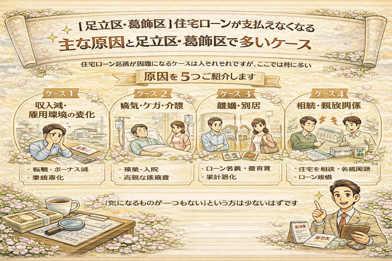 住宅ローンが厳しくなる原因を整理した解説イメージ