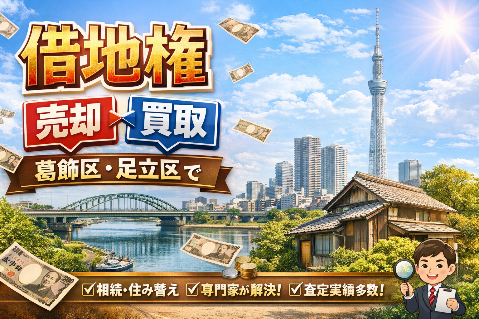 葛飾区・足立区で借地権の売却・買取を検討する方のための不動産ガイド