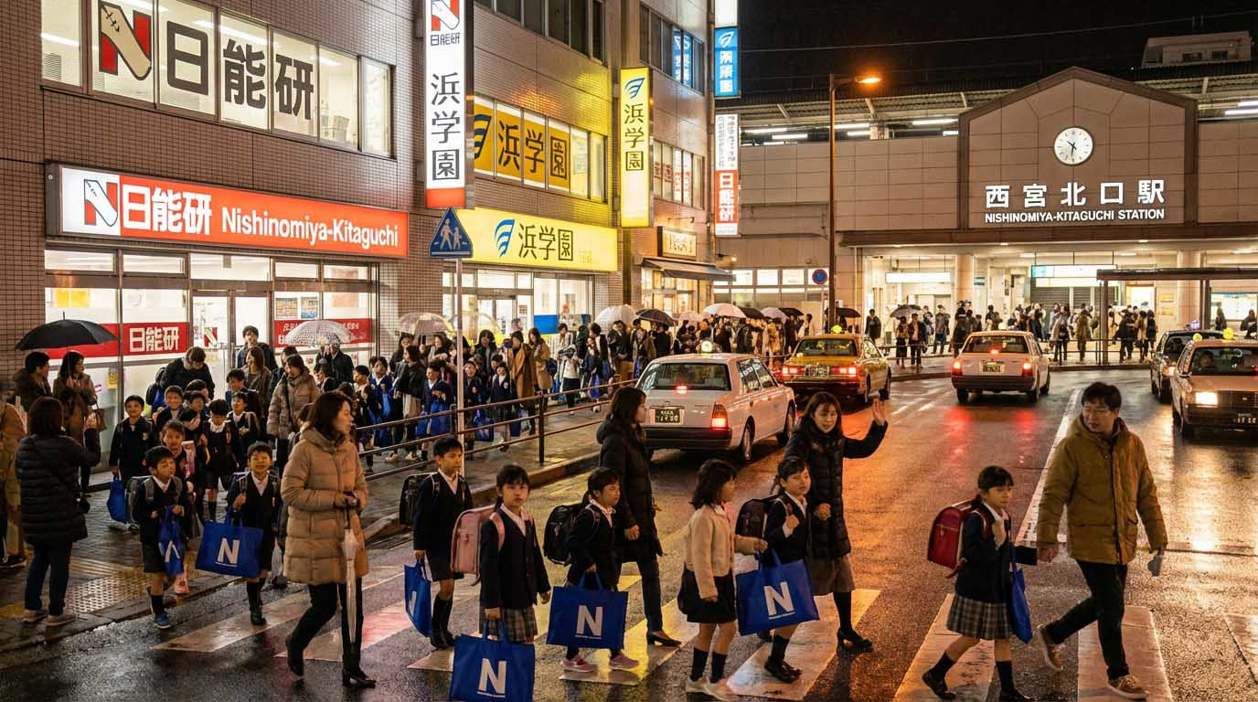 西宮北口「塾銀座」の住まい選び｜中学受験を制する徒歩圏内の価値の画像