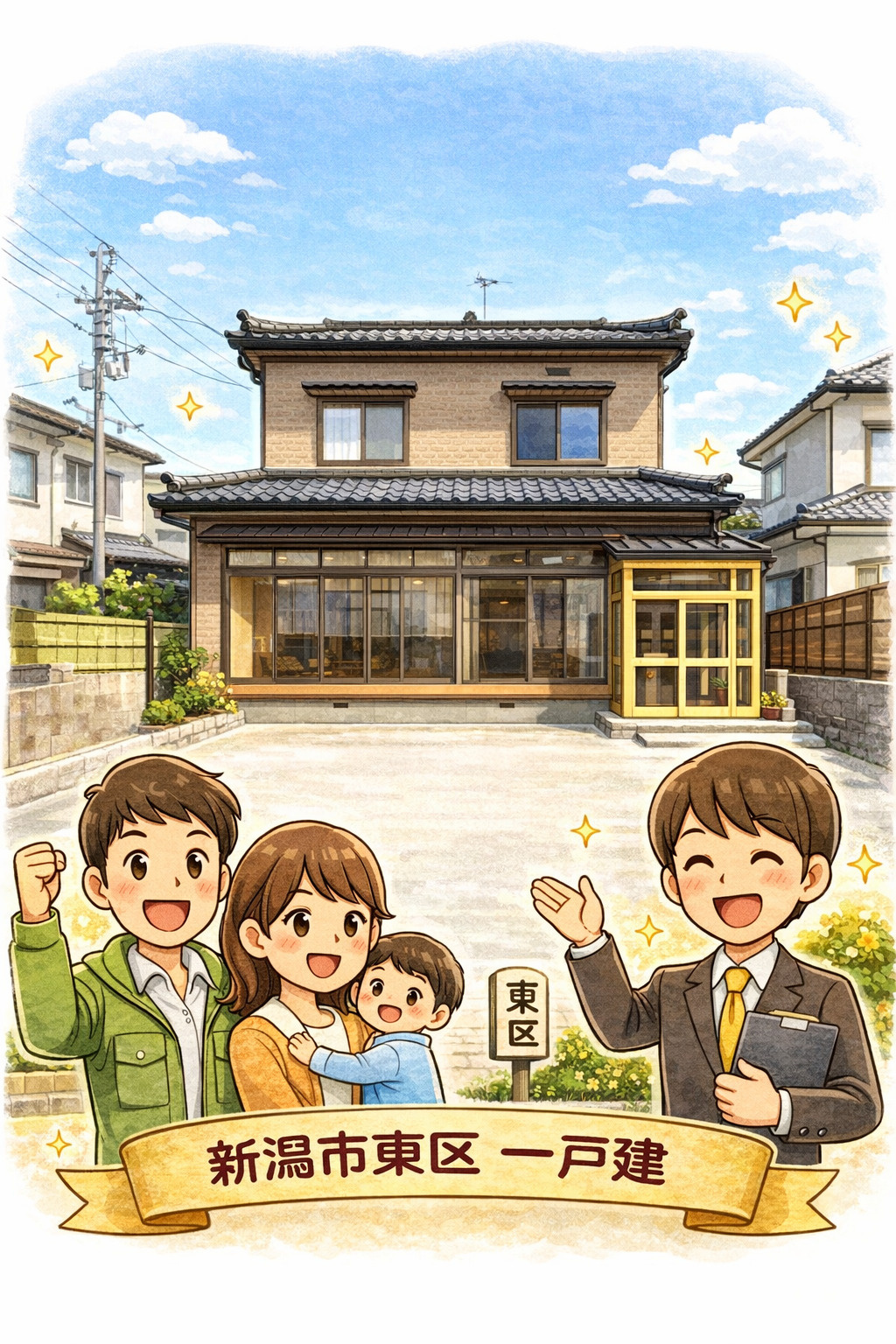 新潟市東区で家を売りたい方必見！売却の流れを順にご紹介の画像