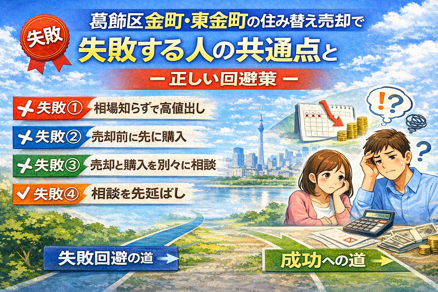 葛飾区金町・東金町の住み替え相談で不動産のみらいが選ばれる理由