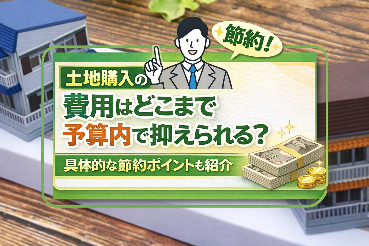 土地購入の費用はどこまで予算内で抑えられる？具体的な節約ポイントも紹介の画像