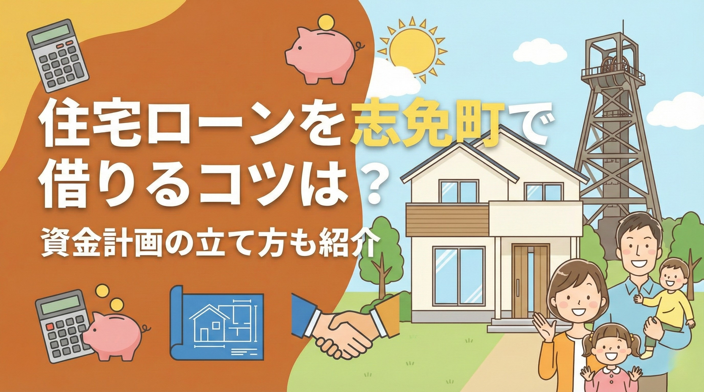 住宅ローンを志免町で借りるコツは？資金計画の立て方も紹介の画像
