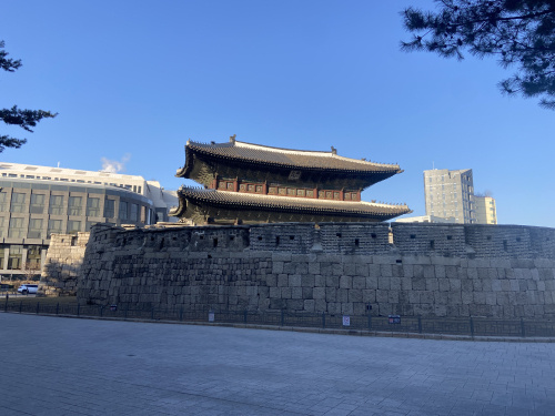 年始の韓国旅行の画像