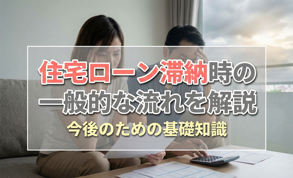 住宅ローン滞納時の一般的な流れを解説。今後のための基礎知識の画像