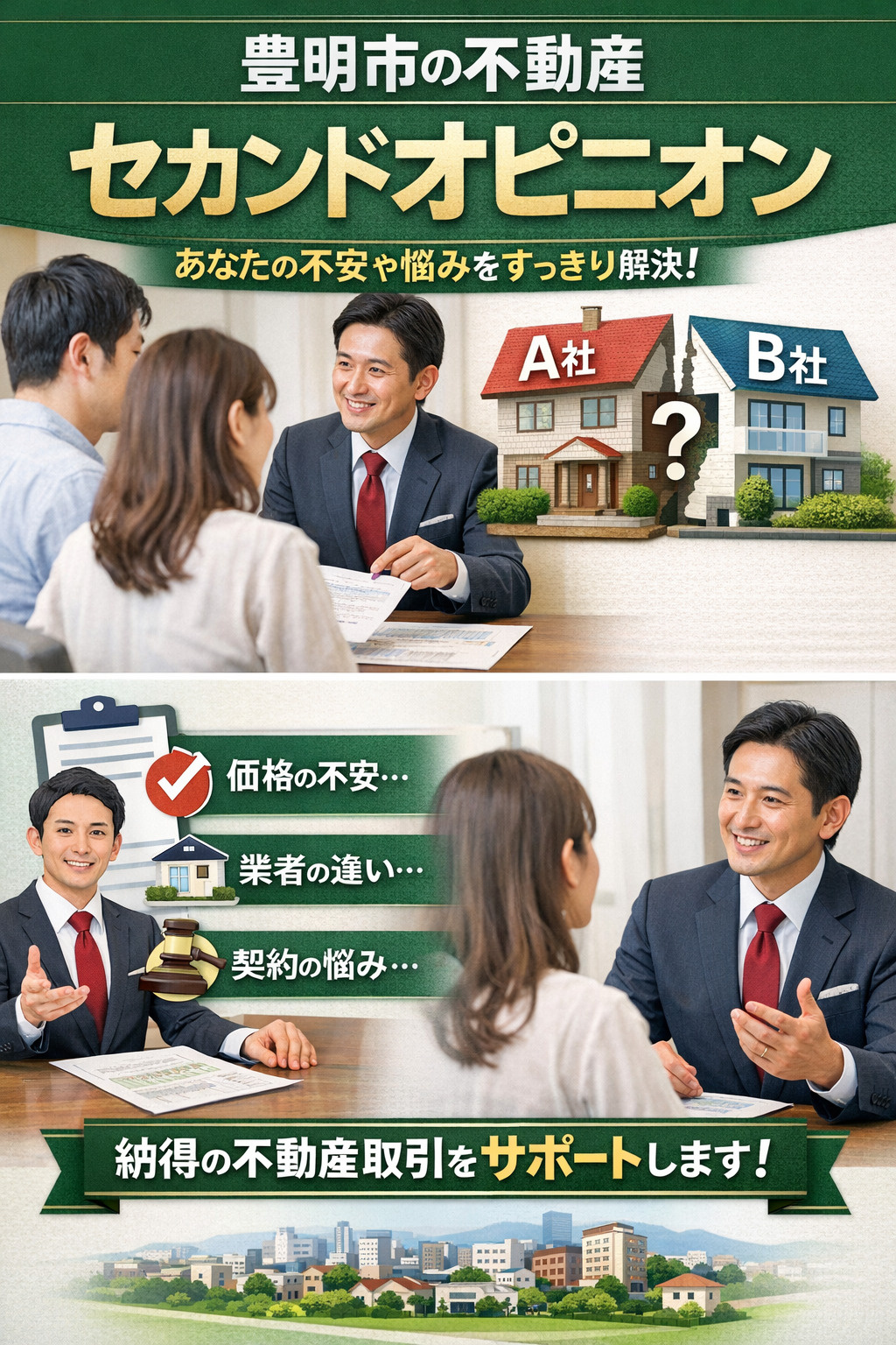 豊明市で不動産のセカンドオピニオンが必要な理由｜後悔しない売買判断のためにの画像