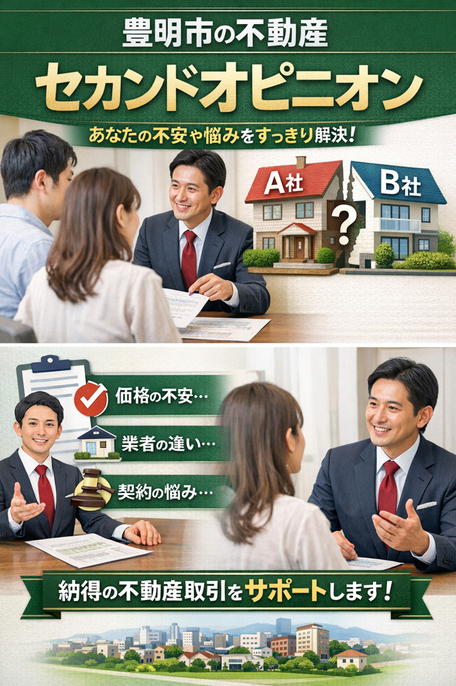 豊明市で不動産のセカンドオピニオンが必要な理由｜後悔しない売買判断のためにの画像