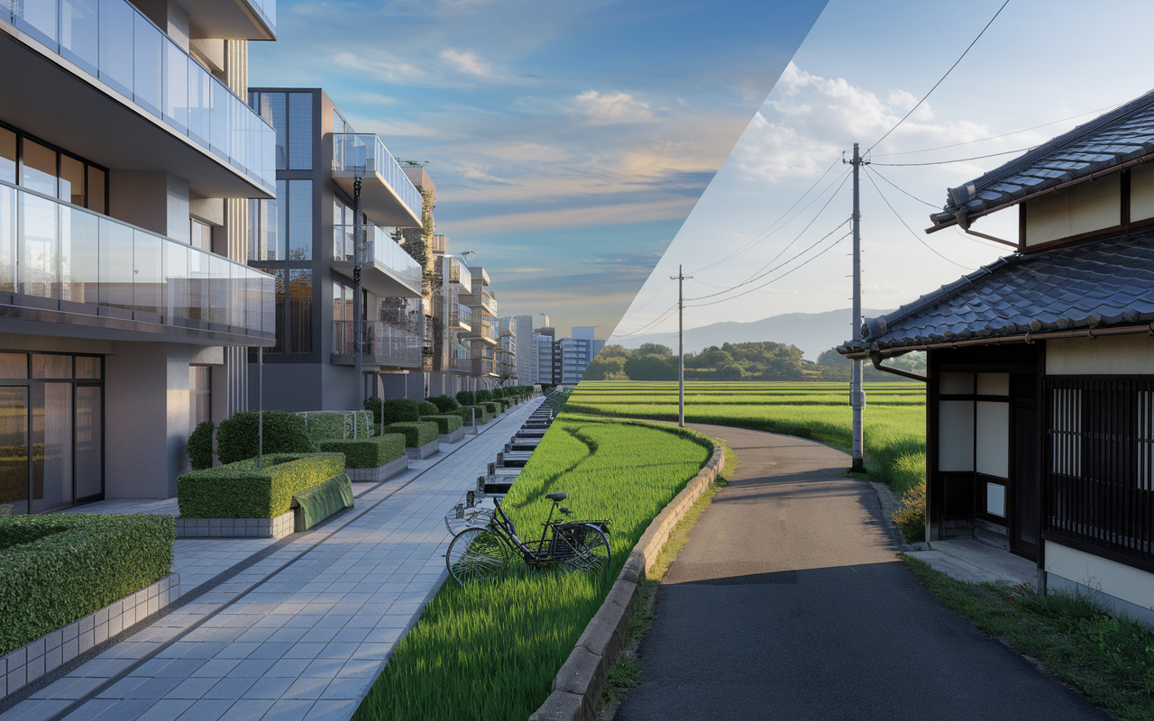 都会と田舎のメリットやデメリットは？自分に合う暮らしの選び方をご紹介の画像