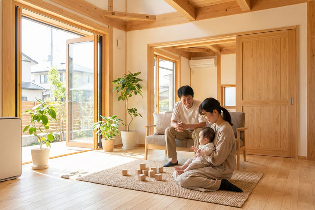 新築住宅がシックハウス症候群になりやすい理由