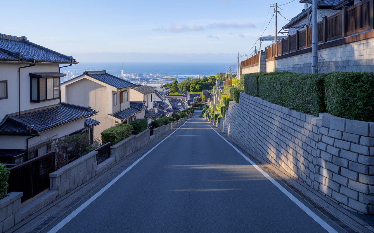 神戸市で坂の上にある家を売る方法は？高く売却するコツをご紹介の画像