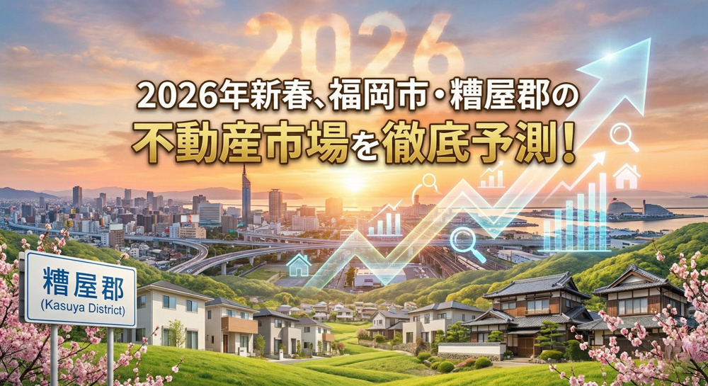 2026年新春、福岡市・糟屋郡の不動産市場を徹底予測！の画像