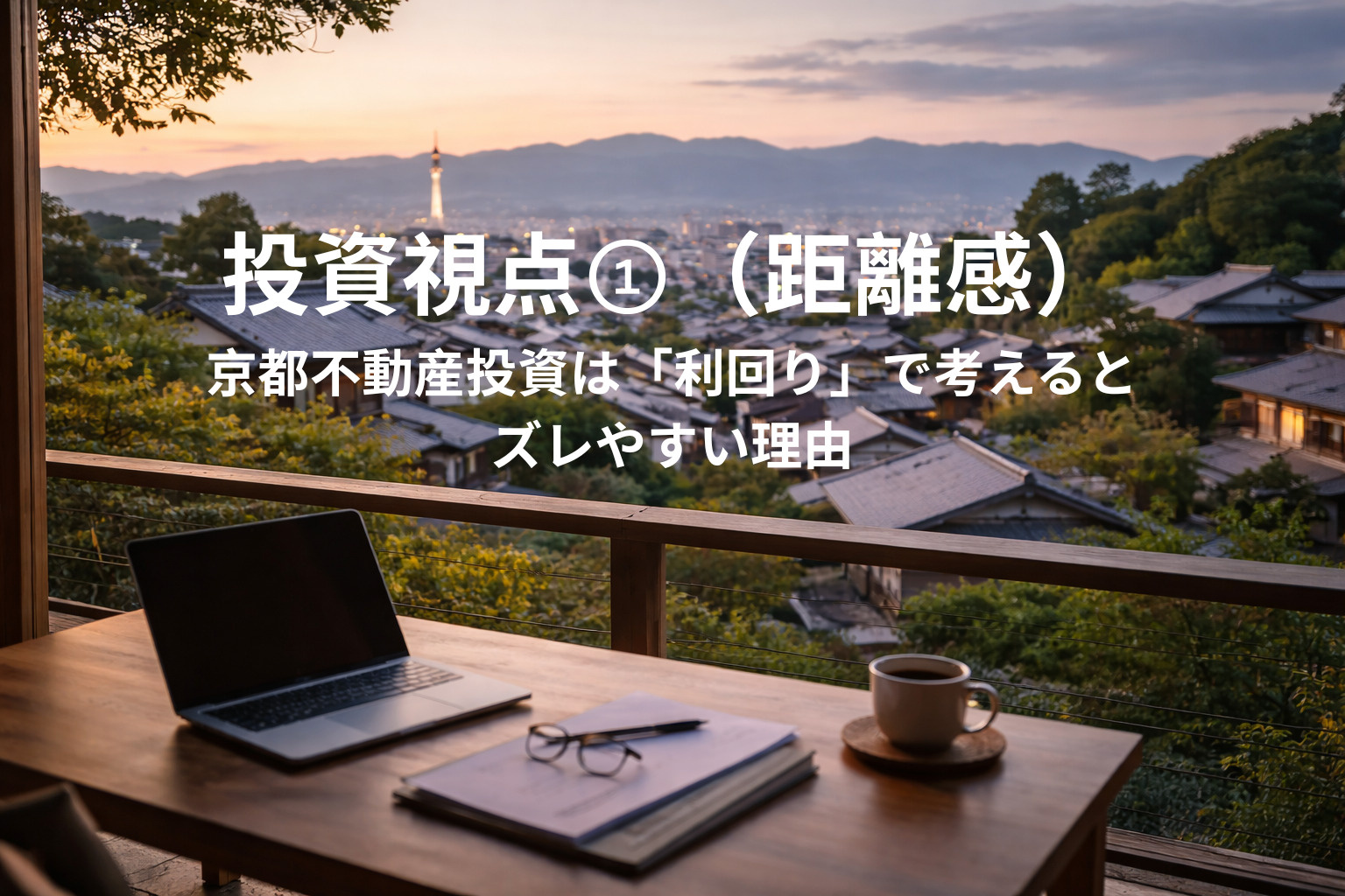 京都不動産投資は「利回り」で考えるとズレやすい理由の画像