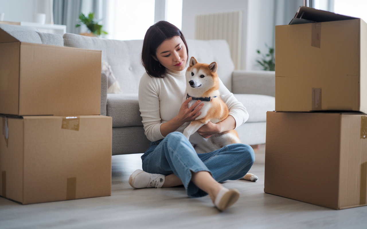 引っ越しの繁忙期に部屋探しを始めるべき？１月からペット可賃貸に出会うコツも紹介の画像