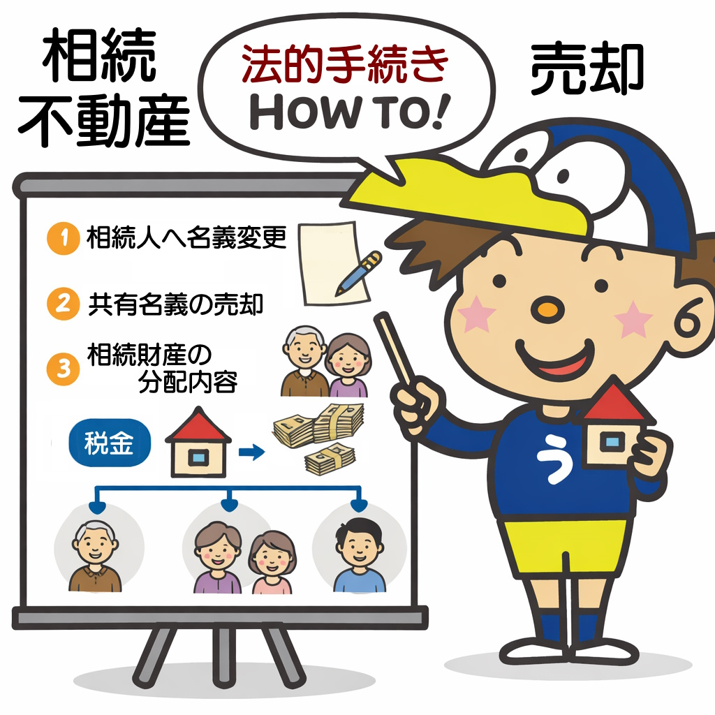 相続した不動産を売却する際の注意点は？手続きや税金の流れも解説の画像