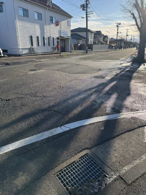 新潟市不動産売却　新潟市東区太平　道路陥没　売却を考えたとき、まずは「現状を知ること」からの画像