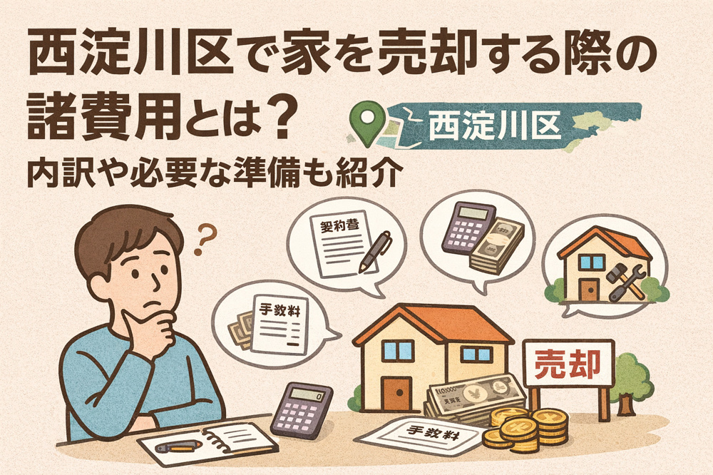 西淀川区で家を売却する際の諸費用とは？内訳や必要な準備も紹介の画像