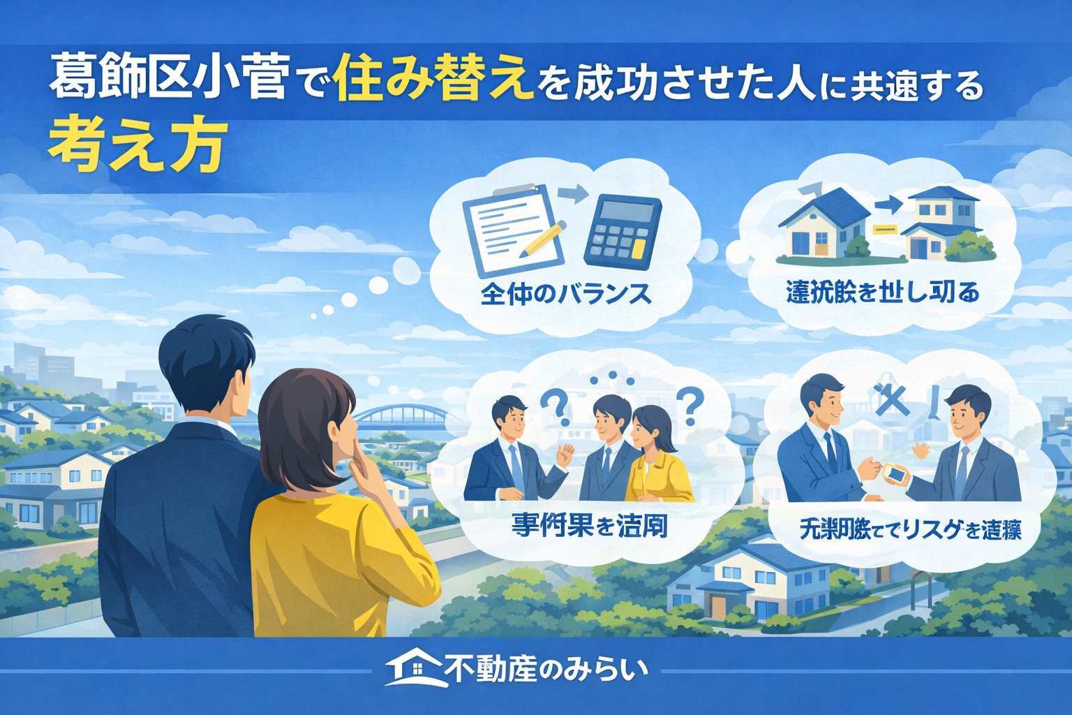 葛飾区小菅で住み替えを成功させた人の考え方