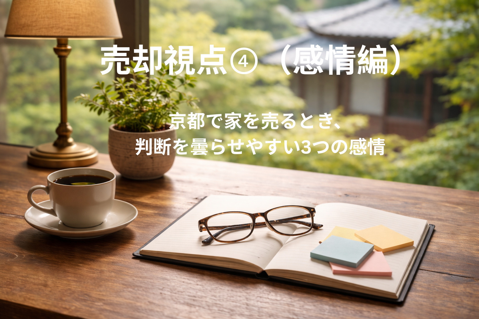 京都で家を売るとき、判断を曇らせやすい3つの感情の画像