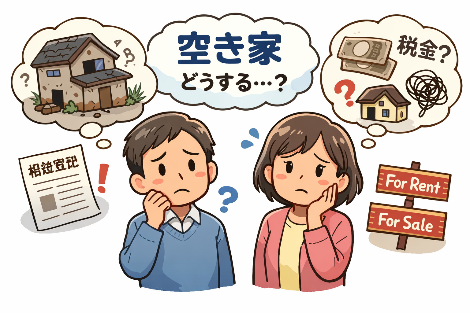 相続した空き家、すぐに売らなくても大丈夫です！の画像