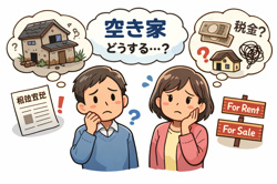 相続した空き家でお悩みの方への画像