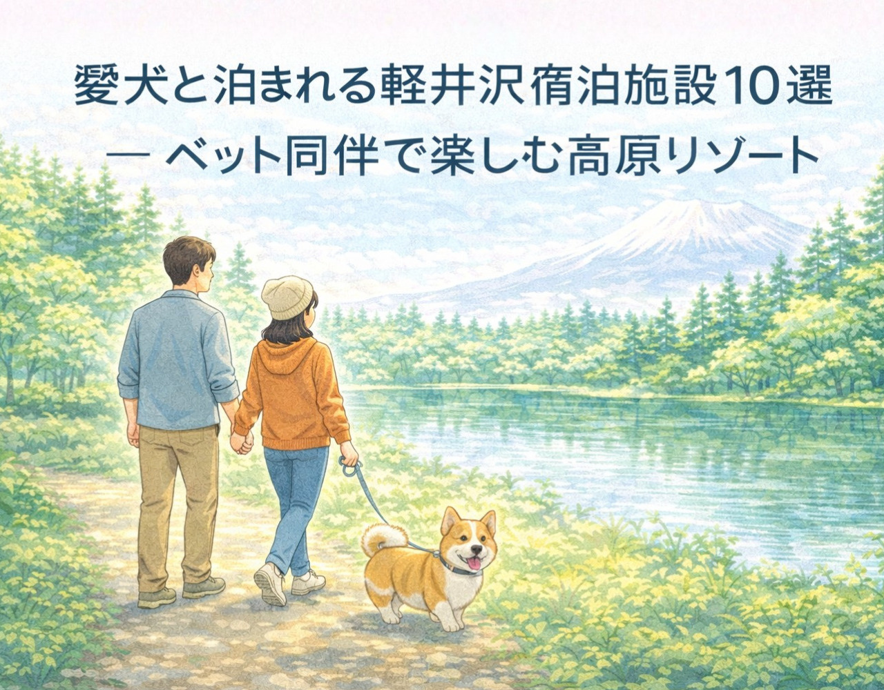 愛犬と泊まれる軽井沢宿泊施設９選｜ペット同伴で楽しむ高原リゾートの画像