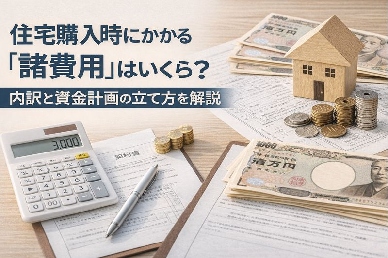 「住宅購入時にかかる『諸費用』はいくら？内訳と資金計画の立て方を解説」の画像