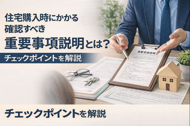 「住宅購入の契約前に確認すべき重要事項説明とは？チェックポイントを解説」の画像