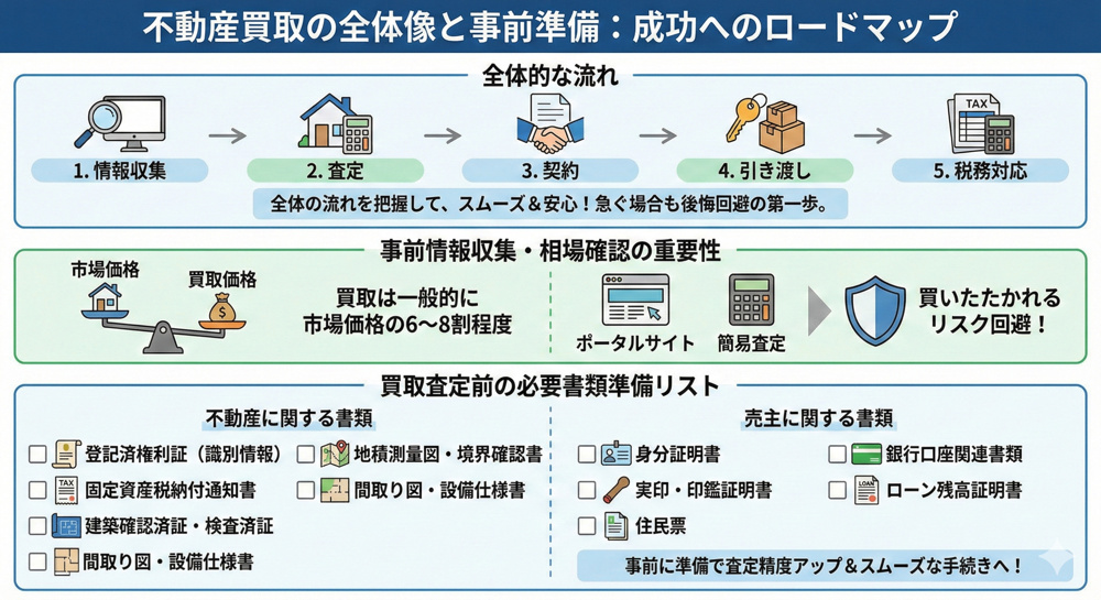 不動産買取の査定はどのように進めるべき？手順や準備も詳しく解説の画像