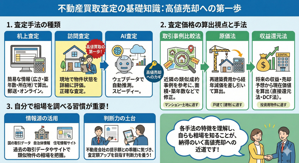 不動産買取で査定アップを目指す方法は？ポイントを押さえて高値売却へ導くの画像