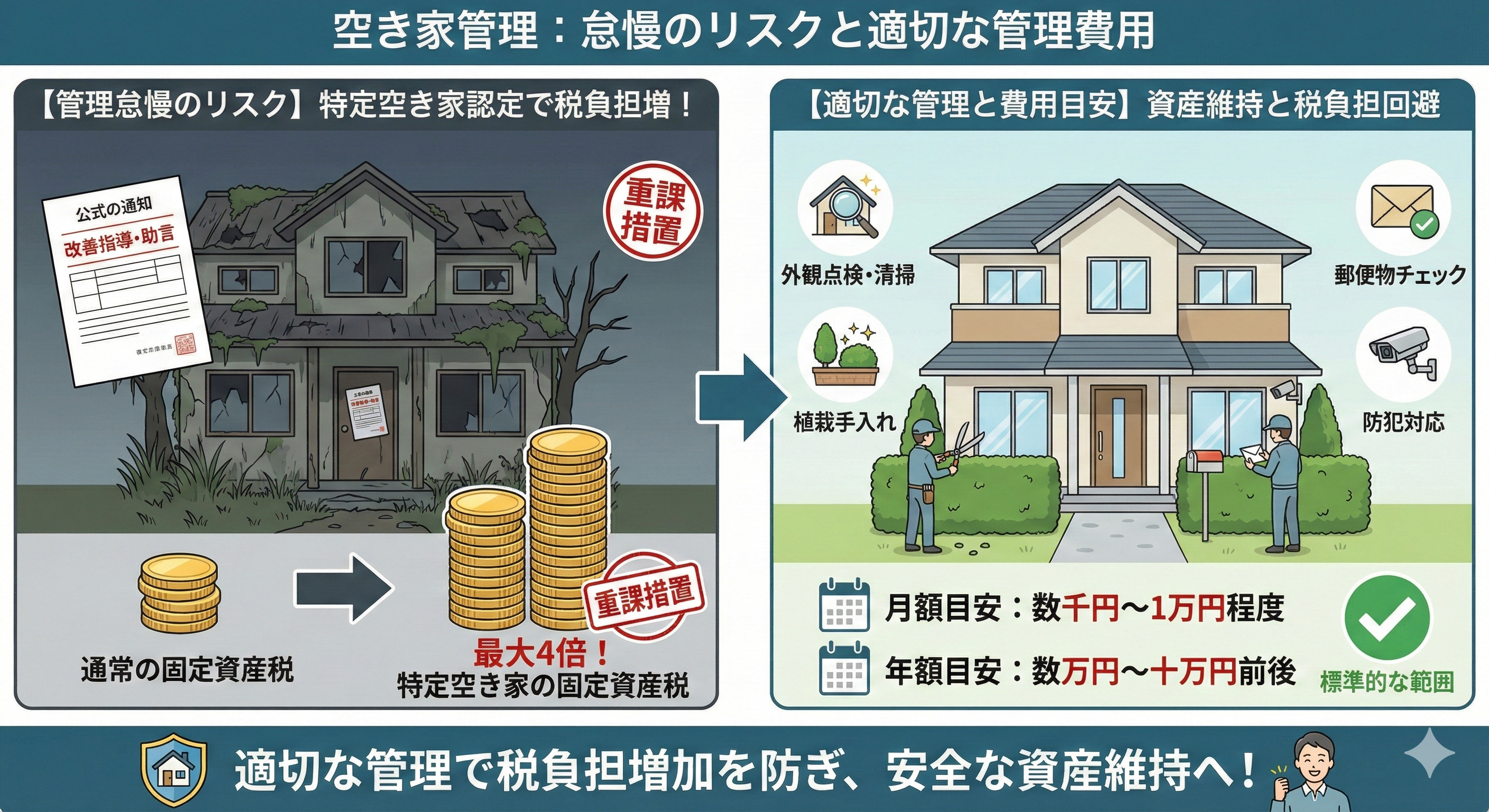 京都市伏見区で空き家管理を始めるには？費用と手続きの流れを紹介の画像