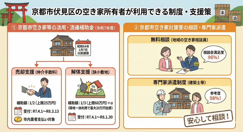 空き家を放置すると罰則があるのをご存知ですか 京都市伏見区の所有者向けに対策を紹介の画像