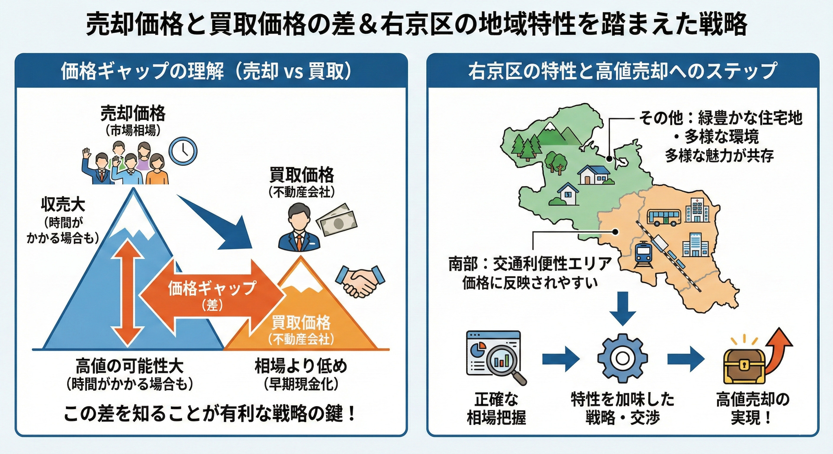 京都市右京区で不動産売却を検討中の方必見！高く売る方法やタイミングもご紹介の画像