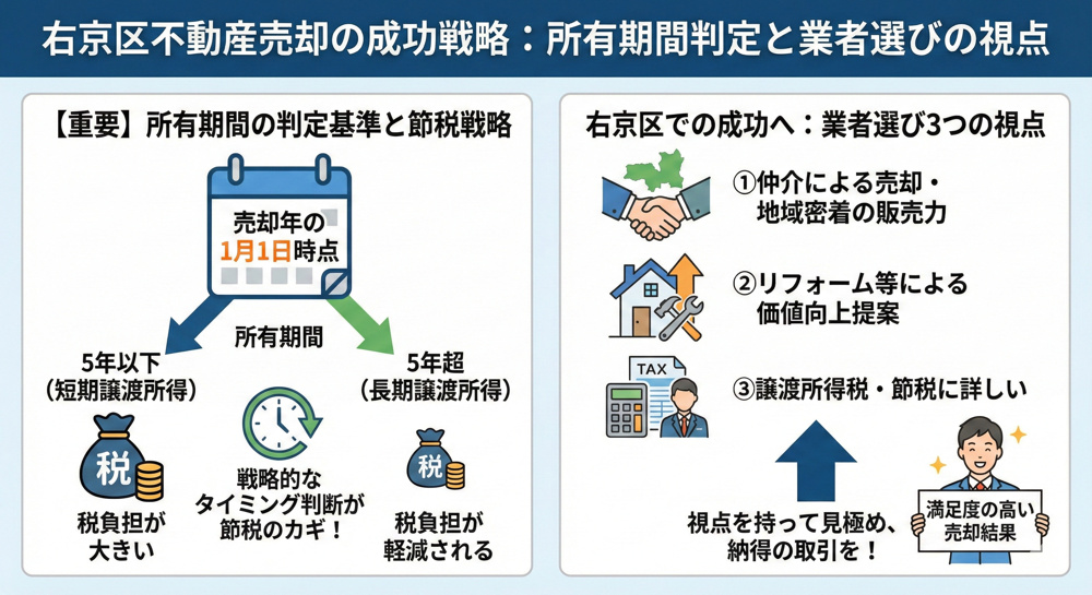 不動産売却を右京区で考えるなら業者選び方が重要！査定や相場の比較ポイントも紹介の画像