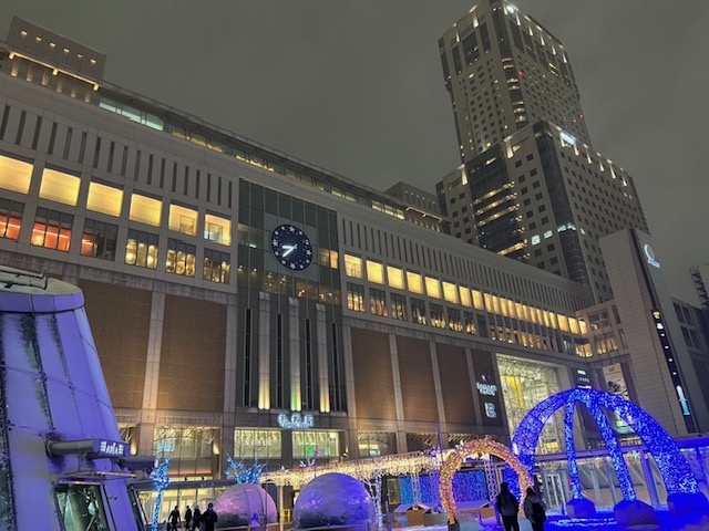 冬の札幌駅⛄の画像