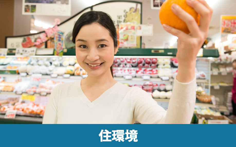 長田駅周辺の住環境