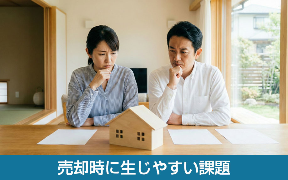 売却時に生じやすい課題