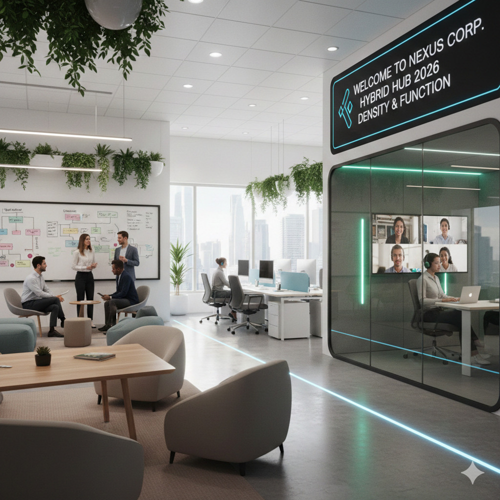 【2026年最新】ハイブリッドワーク時代のオフィス選び。面積縮小か、質の向上か？の画像