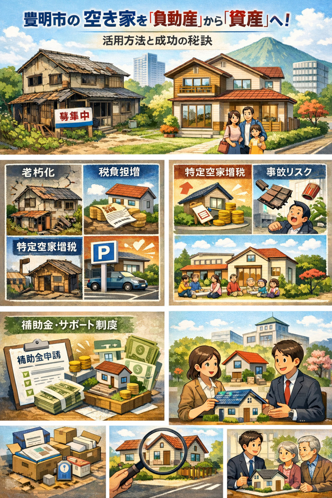 【完全版】豊明市の空き家を「負動産」から「資産」へ！活用方法と成功の秘訣の画像