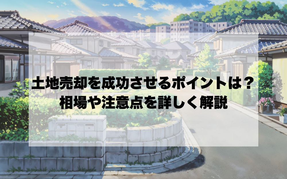 宝塚市で土地売却を成功させるポイントは？相場や注意点を詳しく解説の画像