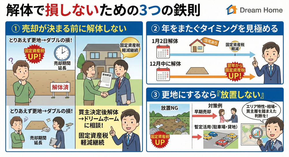  固定資産税の負担を抑えるための　「解体のベストタイミング」と賢い対策とは？の画像