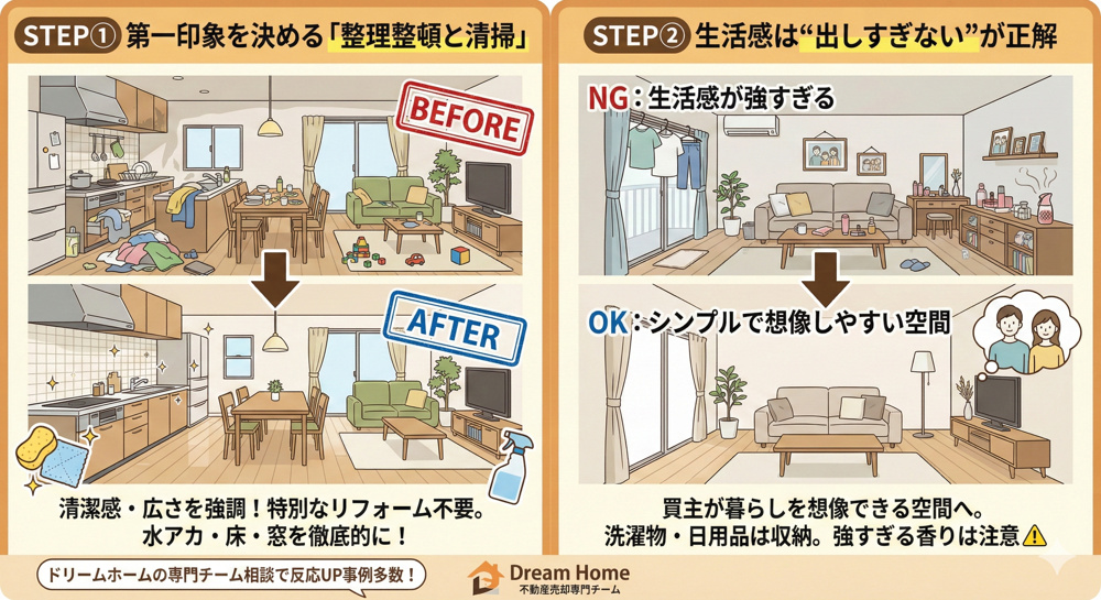【伏見区】住みながら家を売却する方法とは？ 成功のために押さえておきたい6つの実践ステップの画像