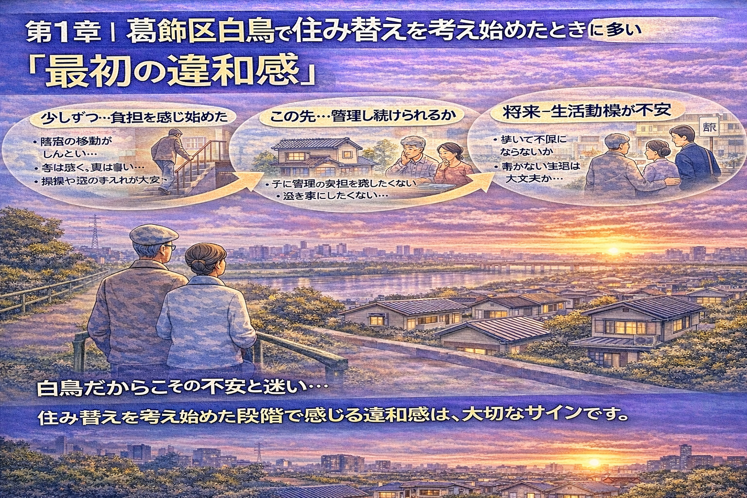 葛飾区白鳥で住み替えを考え始めたときの違和感