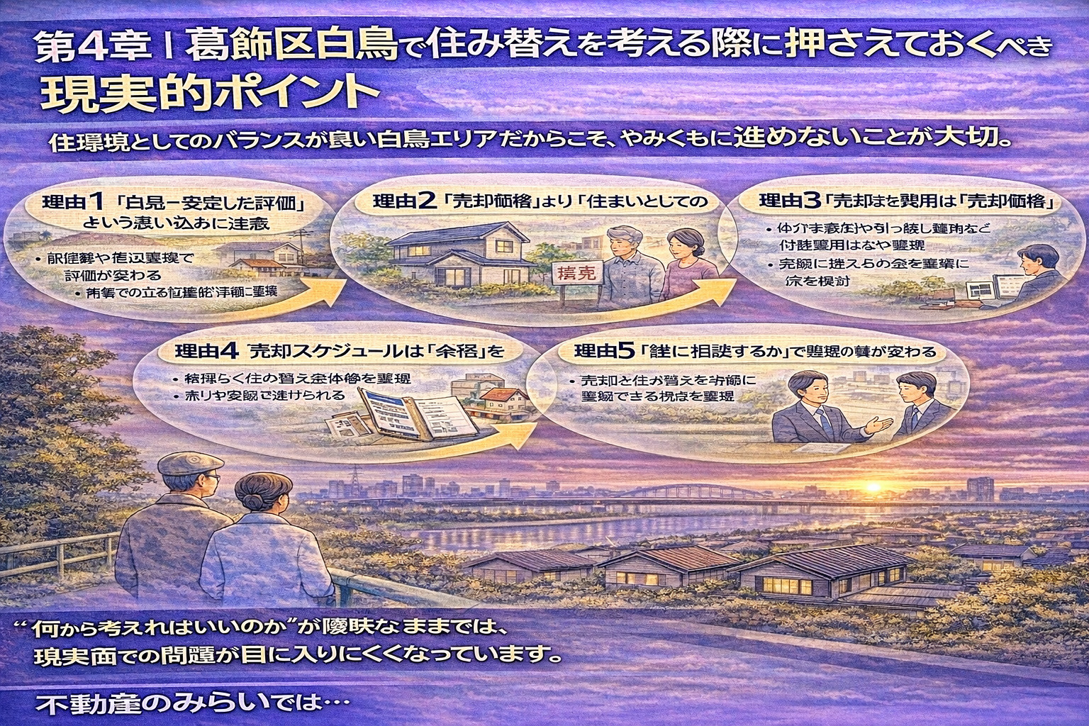 葛飾区白鳥で住み替え時に押さえる現実的ポイント